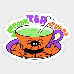 SpookTeaCular Sticker